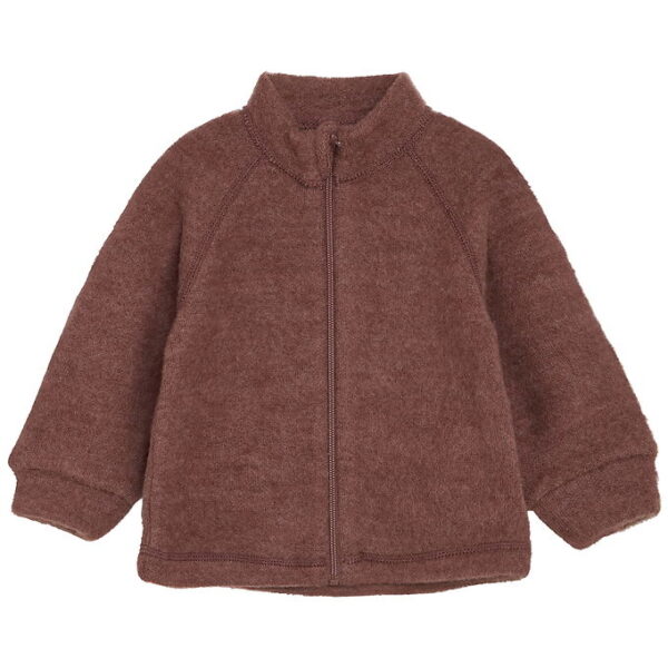 Celavi Cardigan - Uld - Marron