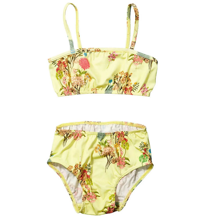 Christina Rohde Bikini - Gul m. Blomster Christina Rohde Bikini - Gul m. Blomster
