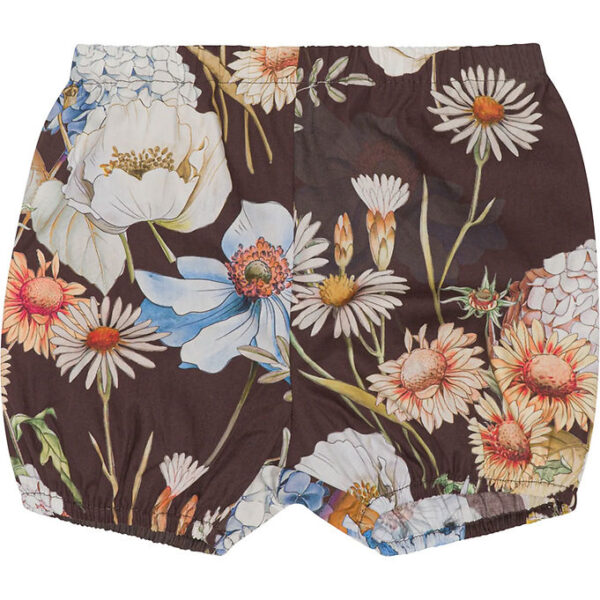 Christina Rohde Bloomers - Brun m. Blomster