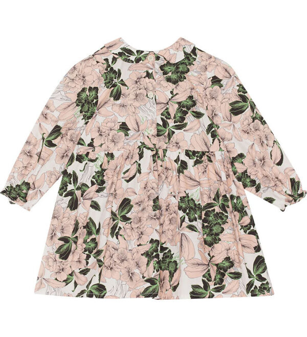 Christina Rohde Kjole - Hvid m. Blomster Christina Rohde Kjole - Hvid m. Blomster