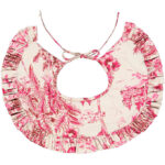 Christina Rohde Krave - Beige m. Pink Print