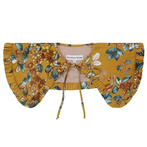 Christina Rohde Krave - Gul m. Blomster