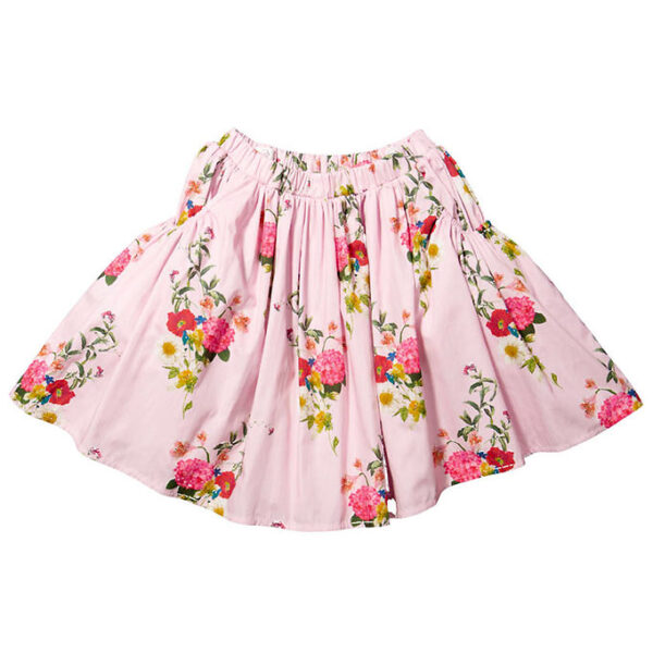 Christina Rohde Nederdel - Lilla m. Blomster