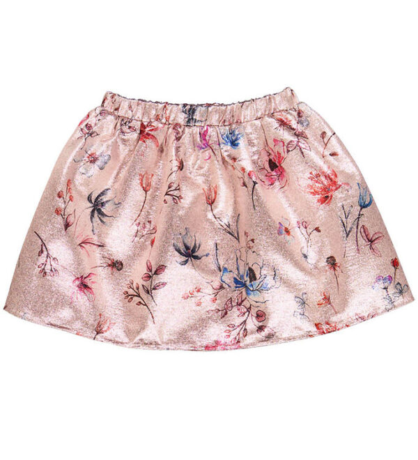 Christina Rohde Nederdel - Rosa Glitter m. Blomster Christina Rohde Nederdel - Rosa Glitter m. Blomster