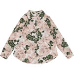 Christina Rohde Skjorte - Hvid m. Blomster