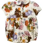 Christina Rohde Sommerdragt - Hvid m. Blomster