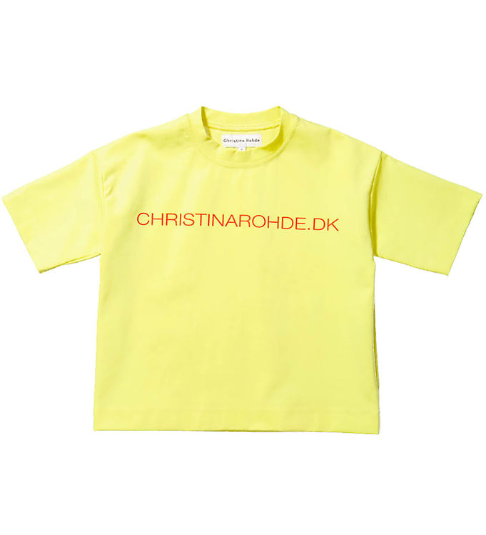 Christina Rohde T-shirt - Gul Christina Rohde T-shirt - Gul