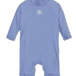 Color Kids Badeheldragt l/s - UV40+ - Coronet Blue