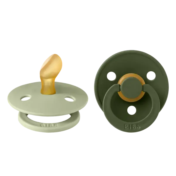 Colour 2 PK Latex Size 1 Anatomical Sage/Hunter Green