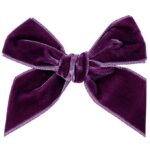 Condor Hårspænde - Velour - Sløjfe - 10x10 cm - Lilla