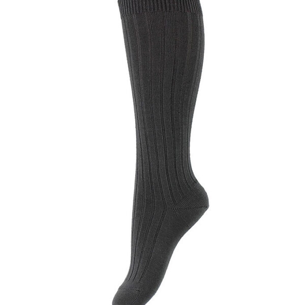 Condor Knæstrømper - Rib - Koksgrå