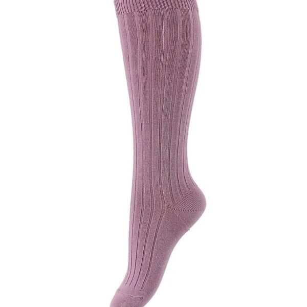 Condor Knæstrømper - Rib - Lavendel Condor Knæstrømper - Rib - Lavendel