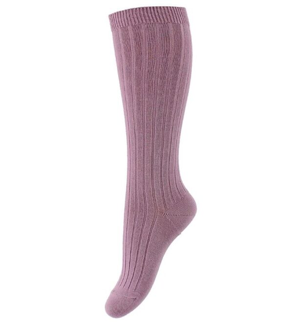Condor Knæstrømper - Rib - Lavendel