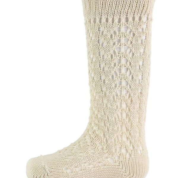 Condor Knæstrømper - Strik - Beige Condor Knæstrømper - Strik - Beige