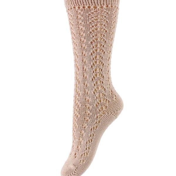 Condor Knæstrømper - Strik - Støvet Rosa