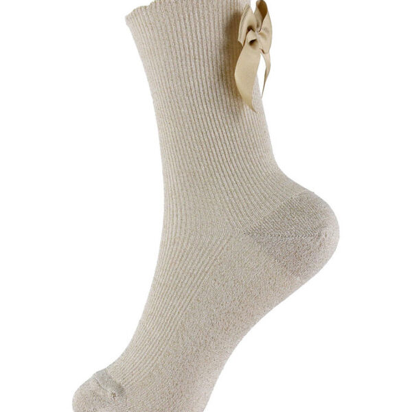 Condor Knæstrømper m. Sløjfe - Beige Condor Knæstrømper m. Sløjfe - Beige