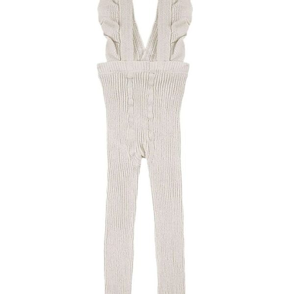 Condor Leggings m. Seler - Rib - Beige