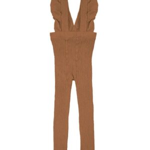 Condor Leggings m. Seler - Rib - Canela