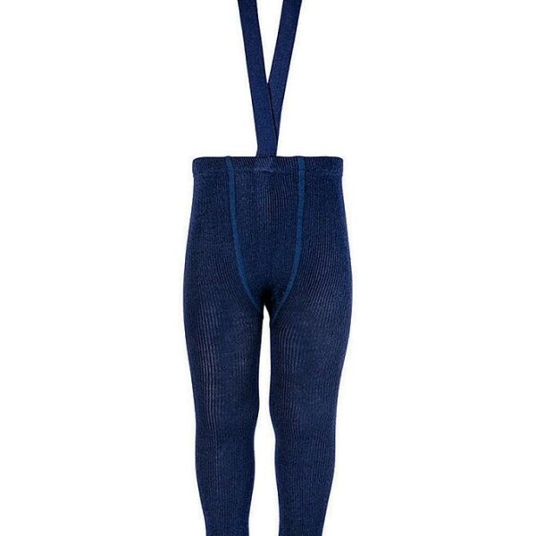 Condor Leggings m. Seler - Uld/Akryl - Navy Blue