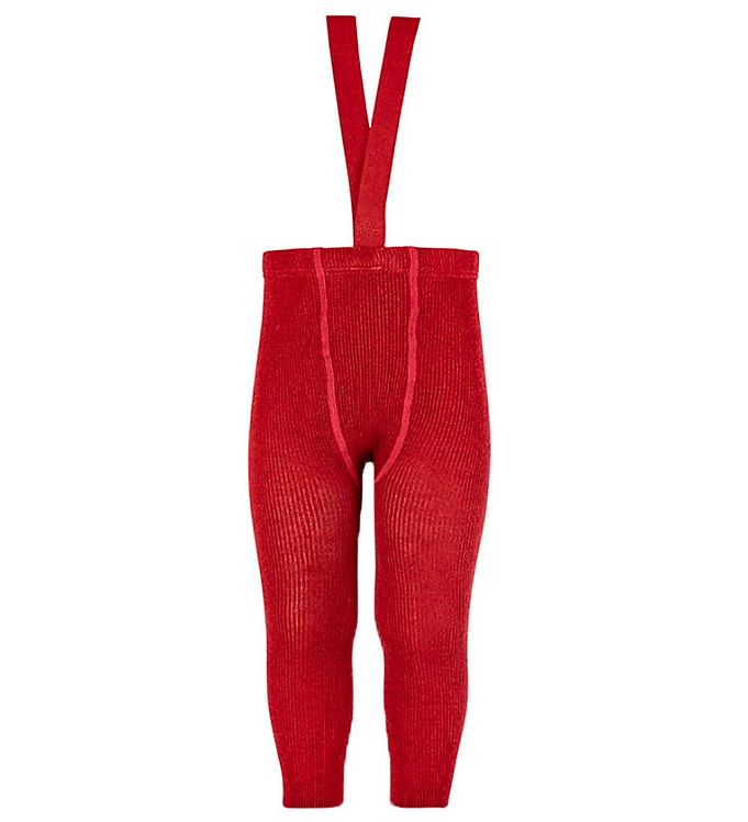 Condor Leggings m. Seler - Uld/Akryl - Teja Condor Leggings m. Seler - Uld/Akryl - Teja