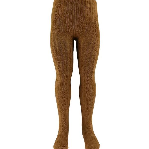 Condor Strømpebukser - Rib - Cognac Condor Strømpebukser - Rib - Cognac