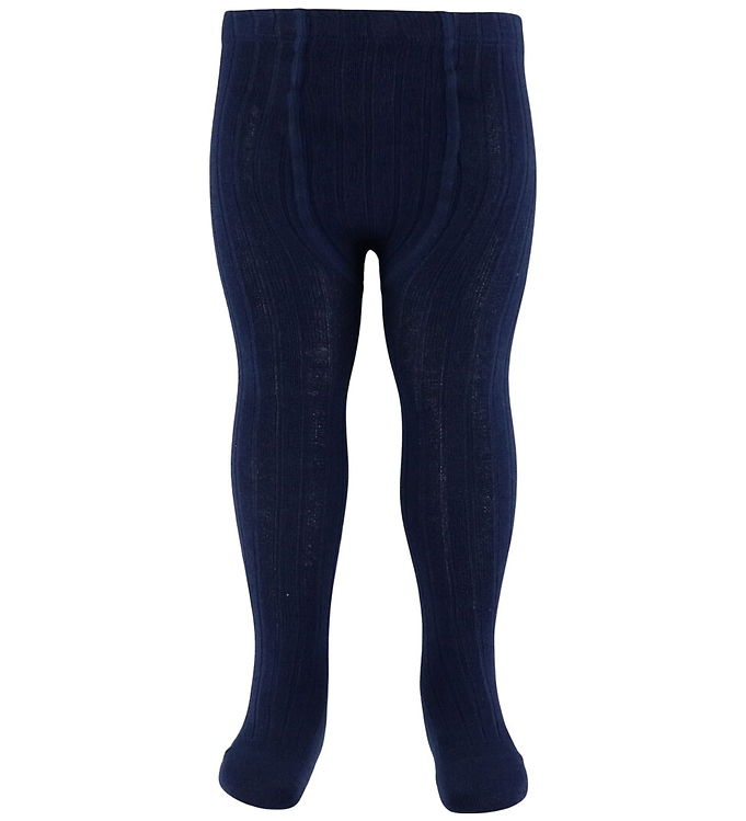 Condor Strømpebukser - Uld/Akryl - Navy