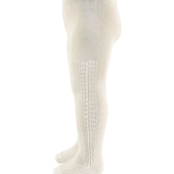 Condor Strømpebukser m. Hulmønster - Beige
