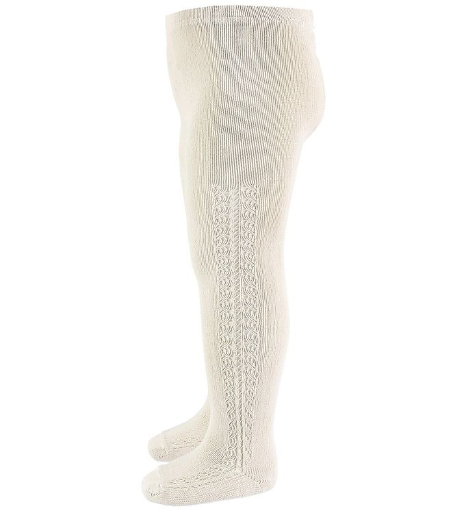 Condor Strømpebukser m. Hulmønster - Beige Condor Strømpebukser m. Hulmønster - Beige