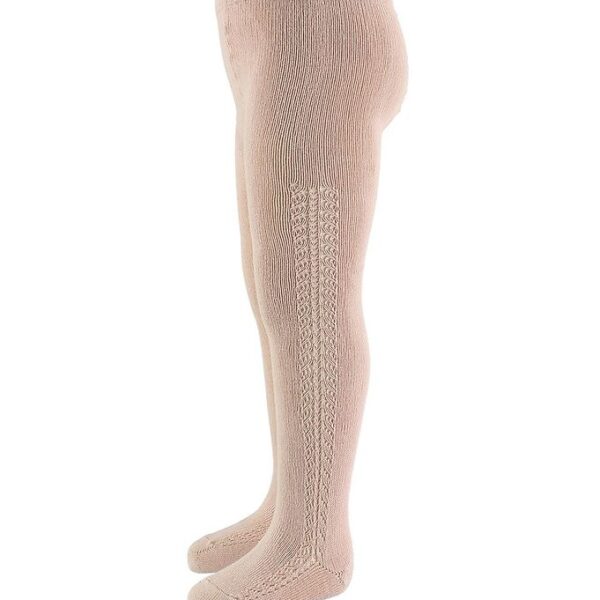 Condor Strømpebukser m. Hulmønster - Pudder Condor Strømpebukser m. Hulmønster - Pudder