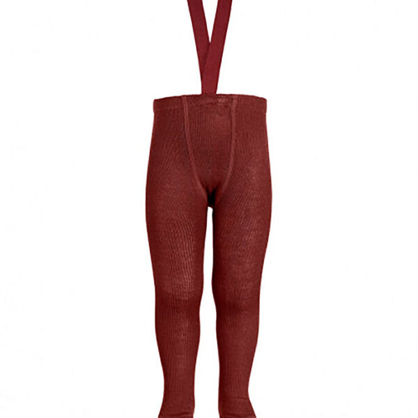 Condor Strømpebukser m. Seler - Uld/Akryl - Granet