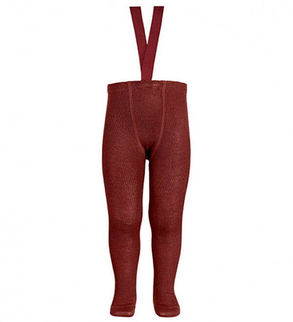 Condor Strømpebukser m. Seler - Uld/Akryl - Granet Condor Strømpebukser m. Seler - Uld/Akryl - Granet