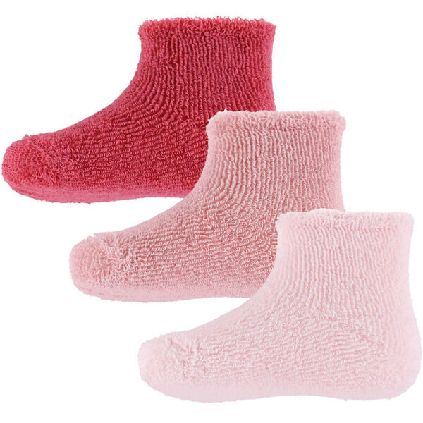 Condor Strømper - 3-pak - Frotté - Pink Tones Condor Strømper - 3-pak - Frotté - Pink Tones