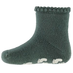 Condor Strømper m. Antiskrid - Støvet Grøn