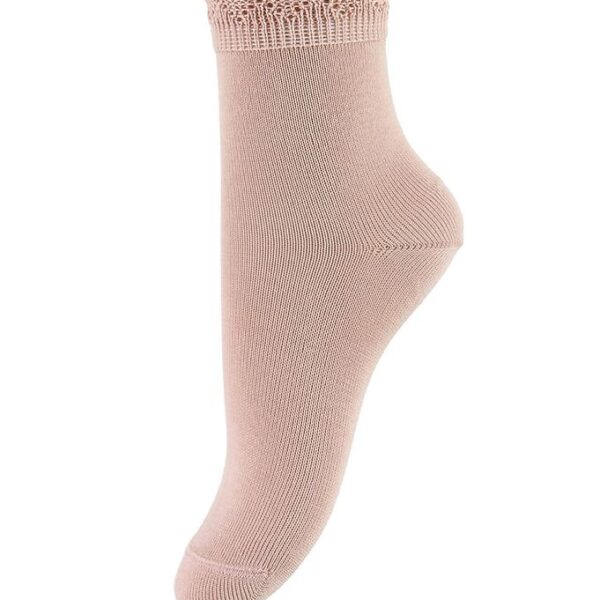 Condor Strømper m. Blondekant - Rosa Condor Strømper m. Blondekant - Rosa