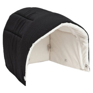 Copenhagen Colors Hætte til Lift/Barnevognspude - 2-i-1 - Sort