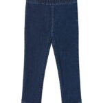 Copenhagen Colors Leggings - Denim - Dark Indigo Blue Washed