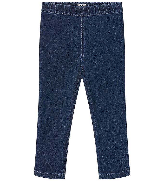 Copenhagen Colors Leggings - Denim - Dark Indigo Blue Washed