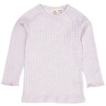 Copenhagen Colors Pointelle Bluse - Lavender - 80 cm