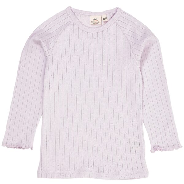 Copenhagen Colors Pointelle Bluse - Lavender - 80 cm