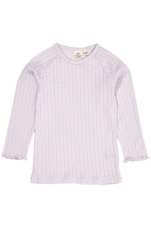 Copenhagen Colors Pointelle Bluse - Lavender - 80 cm Copenhagen Colors Pointelle Bluse - Lavender - 80 cm