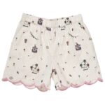 Copenhagen Colors Printet Shorts - Cream Tivoli Print - 80 cm
