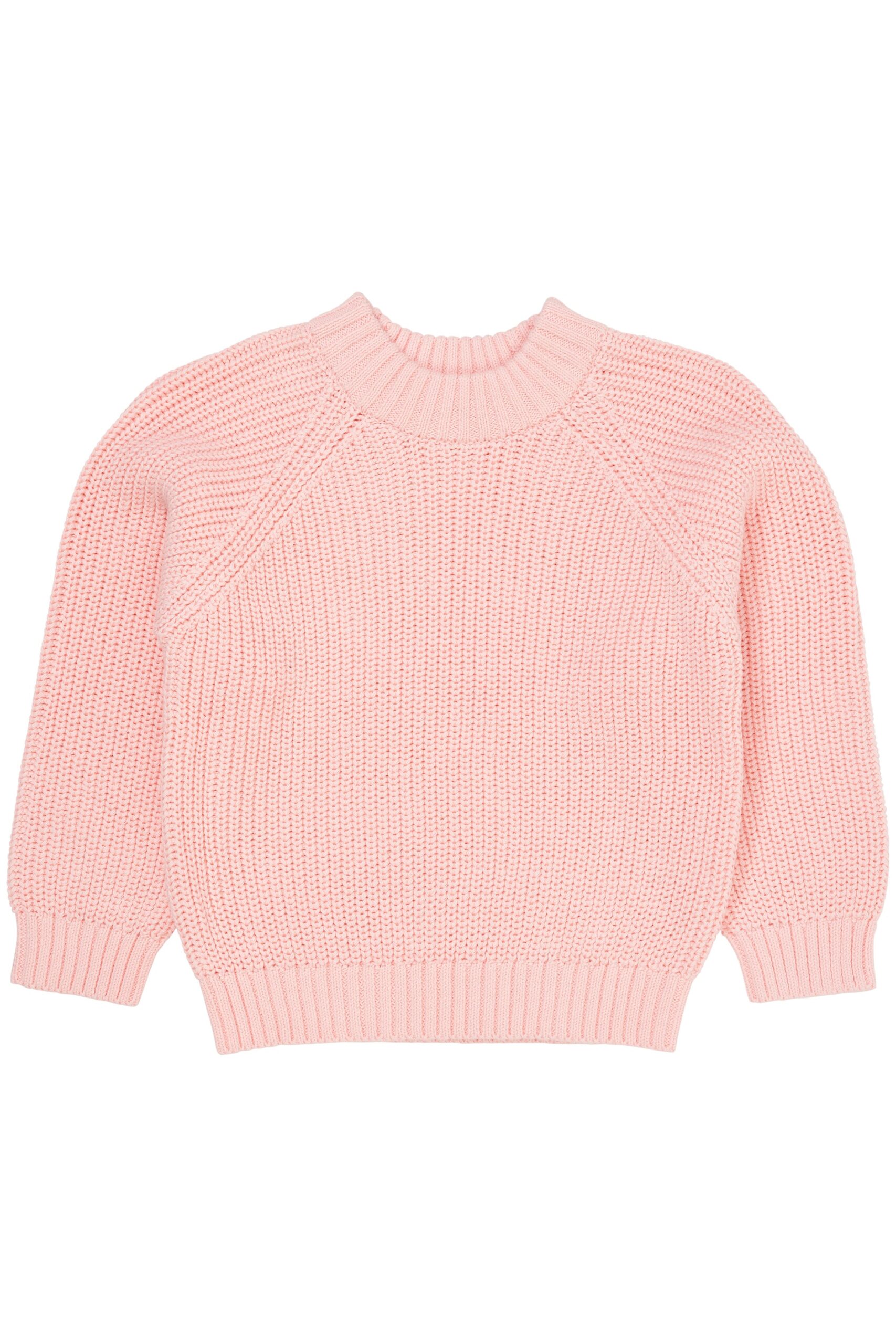 Copenhagen Colors Rib Strik Bluse - Ballerina - 80 cm