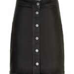 Cost:Bart Nederdel - Henriette - Sort Denim