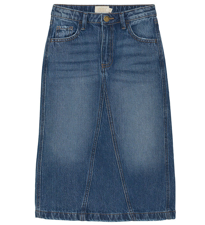 Creamie Nederdel - Denim - Blå Creamie Nederdel - Denim - Blå
