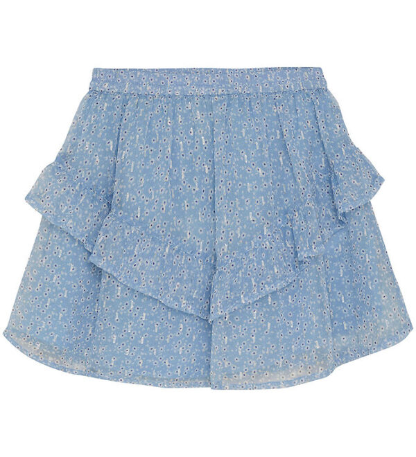 Creamie Nederdel - Flower Lurex - Forever Blue Creamie Nederdel - Flower Lurex - Forever Blue