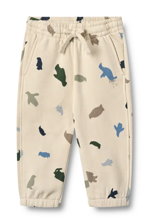Cruz Sweatbukser - offwhite penguins - 12 MDR.