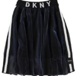 DKNY Nederdel - Sort/Holografisk m. Logo