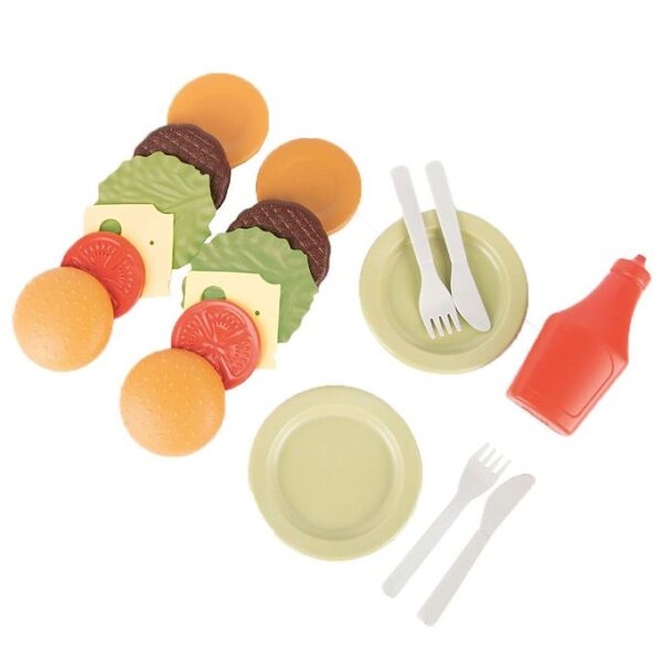 Dantoy BIO Plastic Burgersæt - 19 Dele