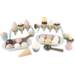 Dantoy BIO Plastic Cupcake & Is-sæt - 54 Dele