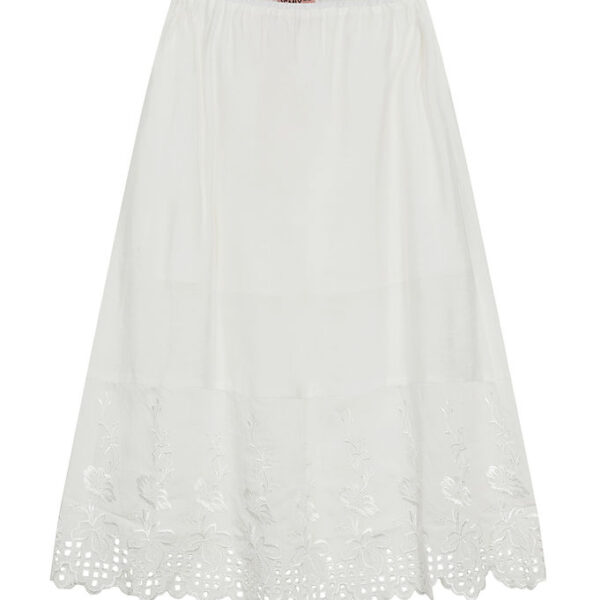 Designers Remix Nederdel - Vera Broderie - Cream